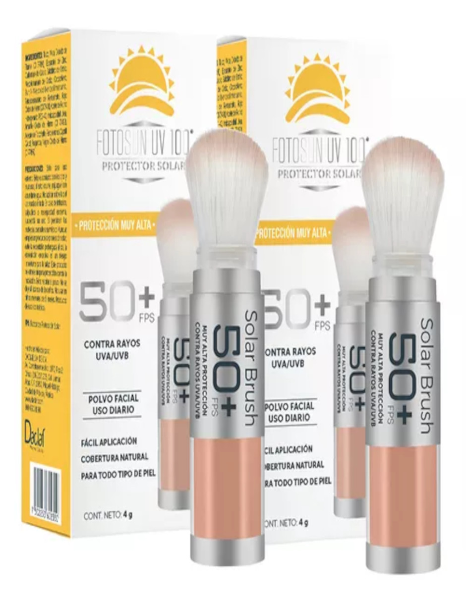 Foto 3 pulgar | Kit Protector Solar Facial En Polvo Con Brocha Fotosun + Termo Güish De Regalo