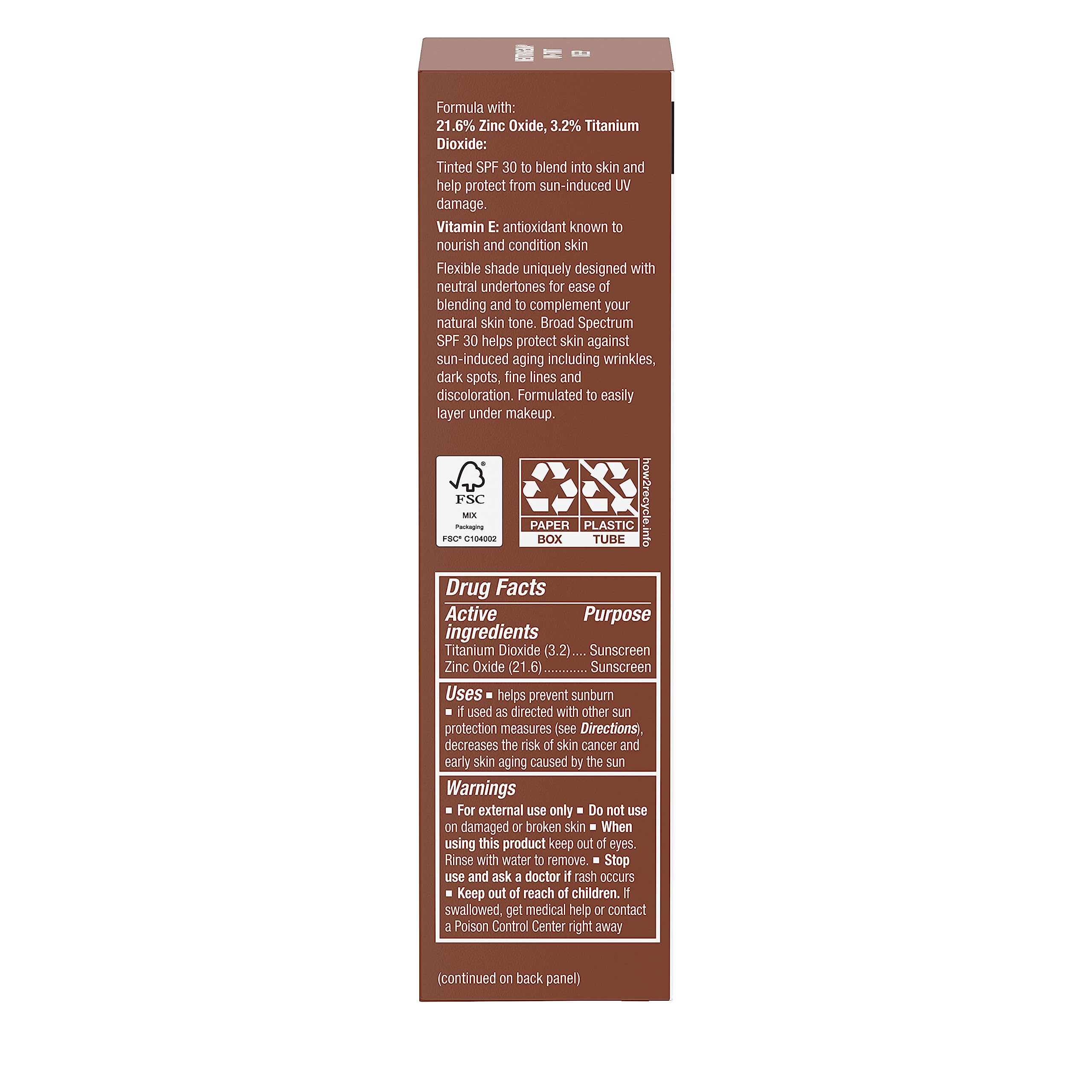 Foto 8 pulgar | Protector Solar Neutrogena Purescreen+ Con Tinte Spf 30 30 Ml Deep - Venta Internacional.
