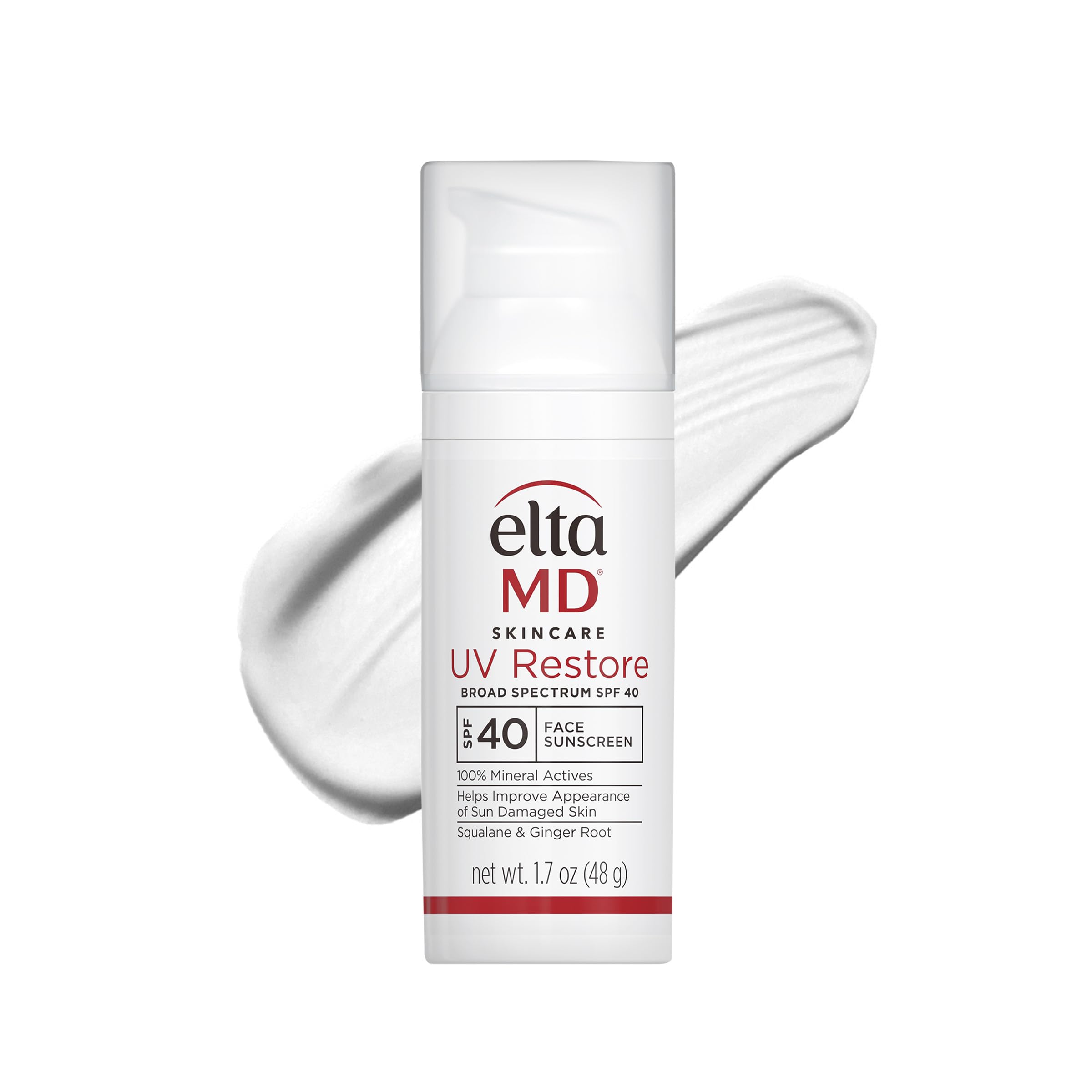 Protector Solar Eltamd Uv Restore Face Spf 40, Tubo De 60 Ml - Venta Internacional.