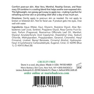 Foto 2 | Gel Refrescante Para Después Del Sol Mario Badescu 180 Ml - Venta Internacional.