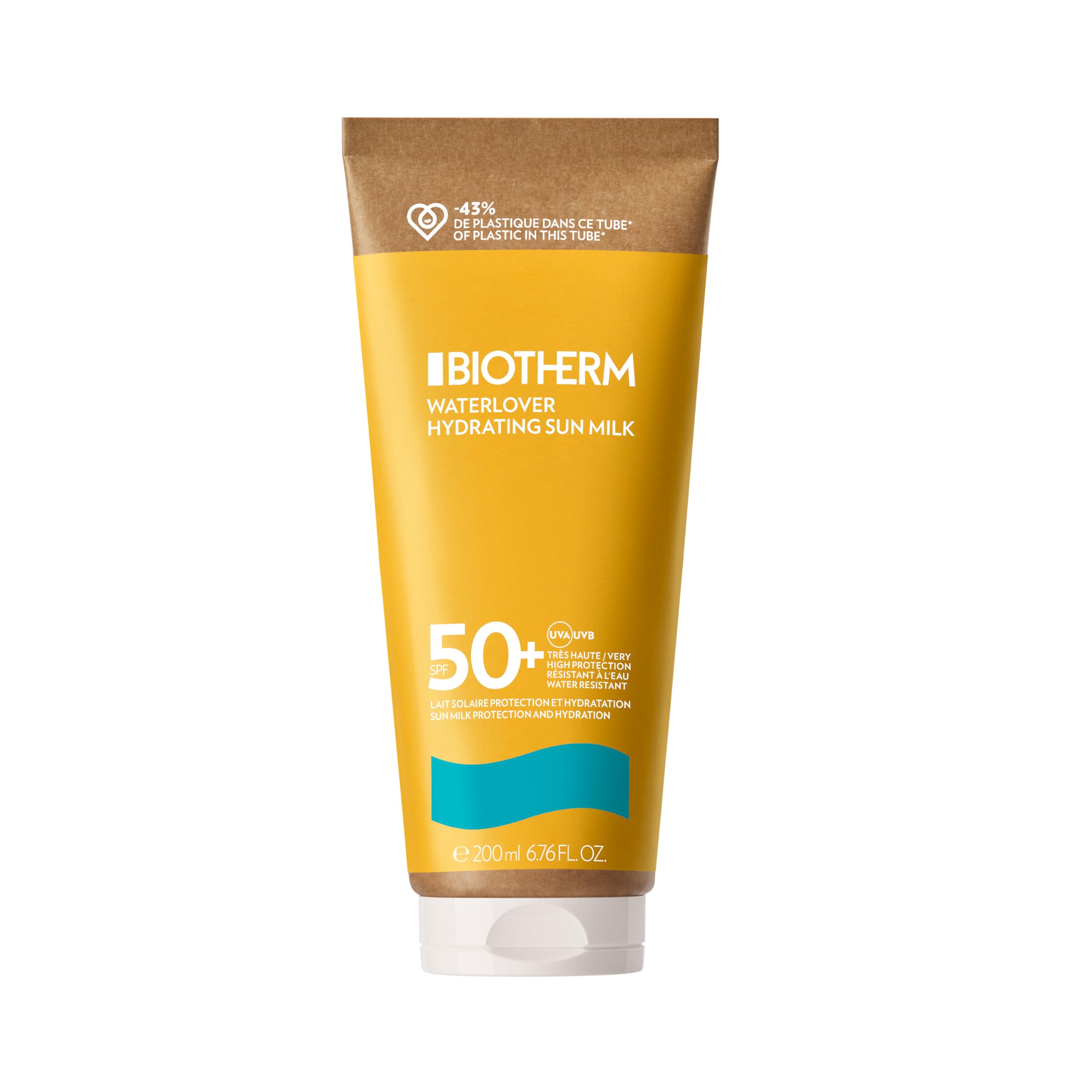 Leche Solar Biotherm Waterlover Spf50+ 200 Ml - Venta Internacional.