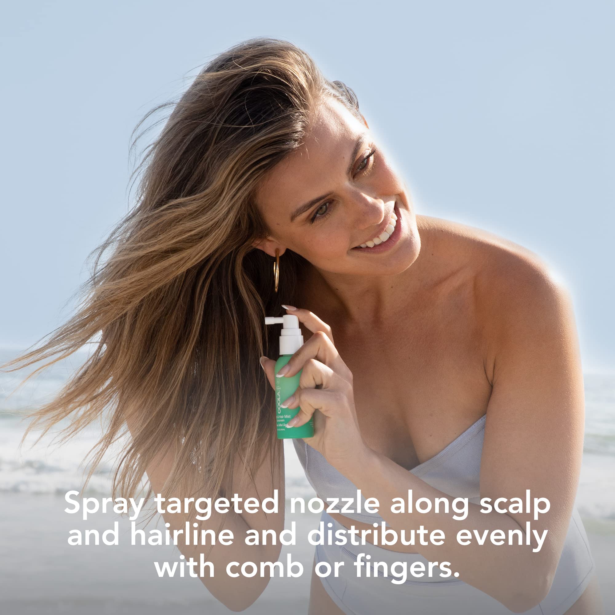 Foto 3 pulgar | Aerosol Para Cuero Cabelludo Y Protector Solar Para El Cabello Coola Spf 30 60 Ml - Venta Internacional.