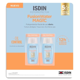 Foto 2 | Fotoprotector Facial Isdin Fusion Water Magic Spf50 50ml 2pz