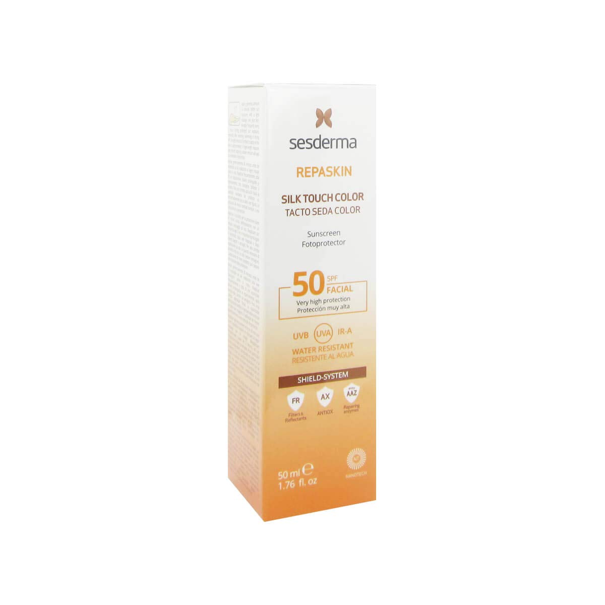 Foto 4 pulgar | Sesderma Repaskin Facial Silk Touch Seda Spf 50 50ml