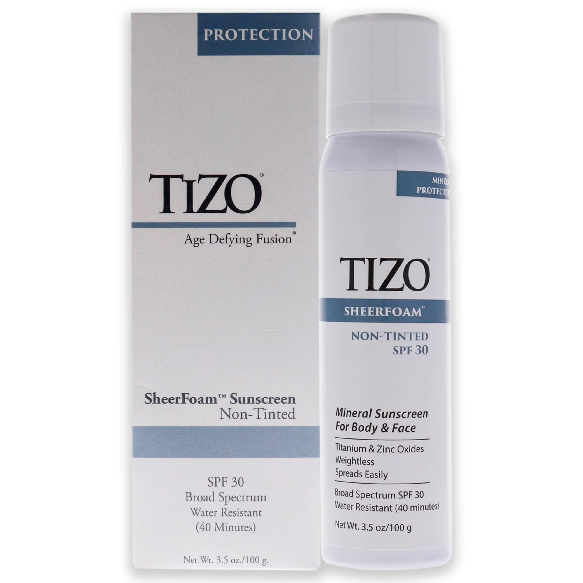 Foto 2 pulgar | Protector Solar Tizo Sheerfoam™ Para Cuerpo Y Rostro Spf 30, No Teñido - Venta Internacional.