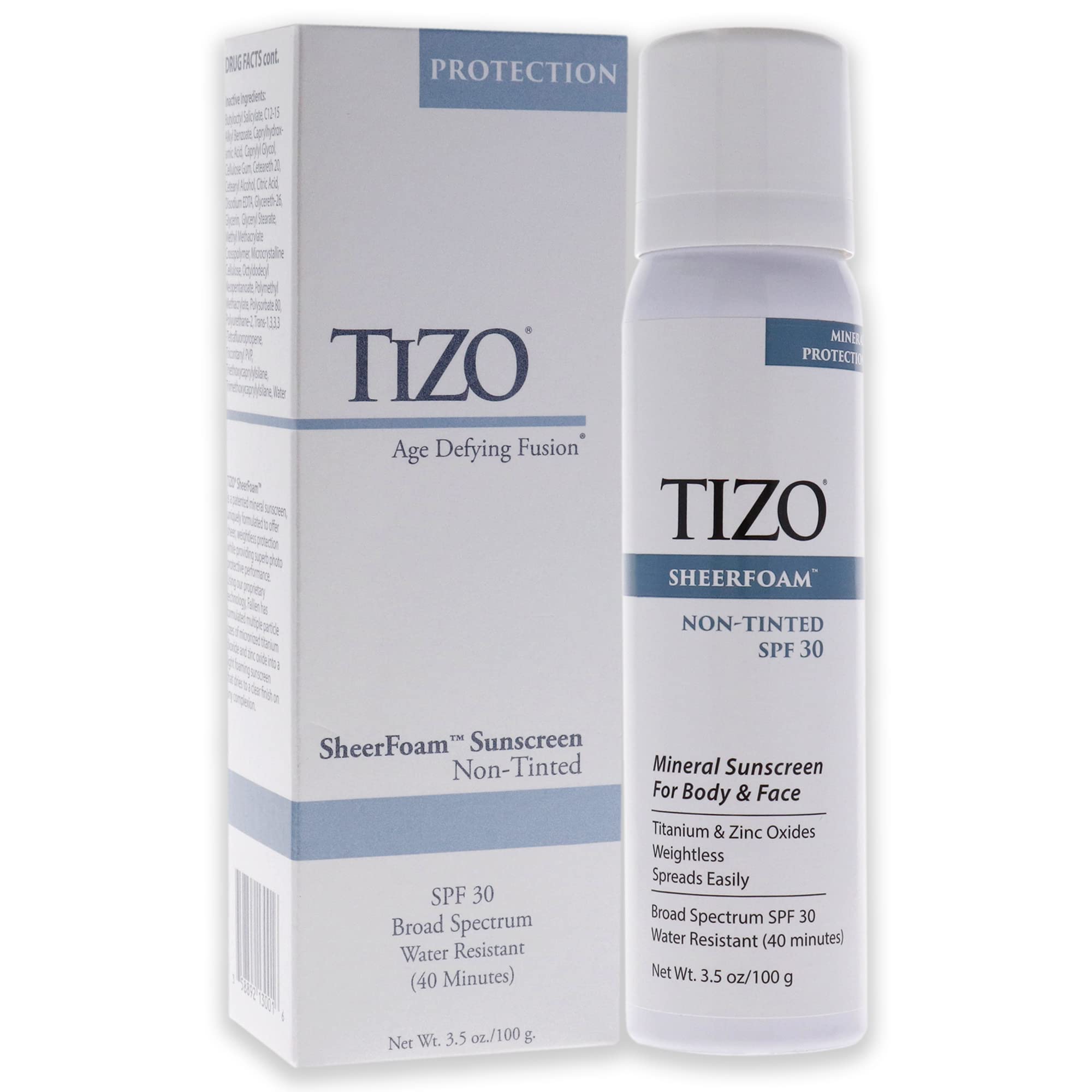 Foto 4 pulgar | Protector Solar Tizo Sheerfoam™ Para Cuerpo Y Rostro Spf 30, No Teñido - Venta Internacional.