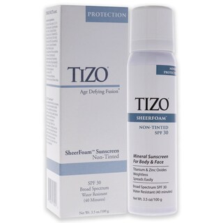 Foto 3 | Protector Solar Tizo Sheerfoam™ Para Cuerpo Y Rostro Spf 30, No Teñido - Venta Internacional.