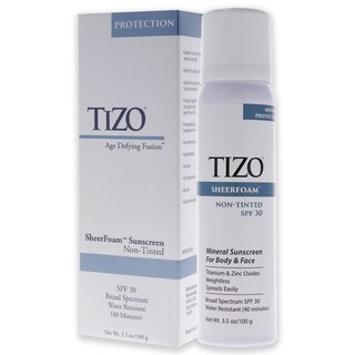 Foto 4 | Protector Solar Tizo Sheerfoam™ Para Cuerpo Y Rostro Spf 30, No Teñido - Venta Internacional.