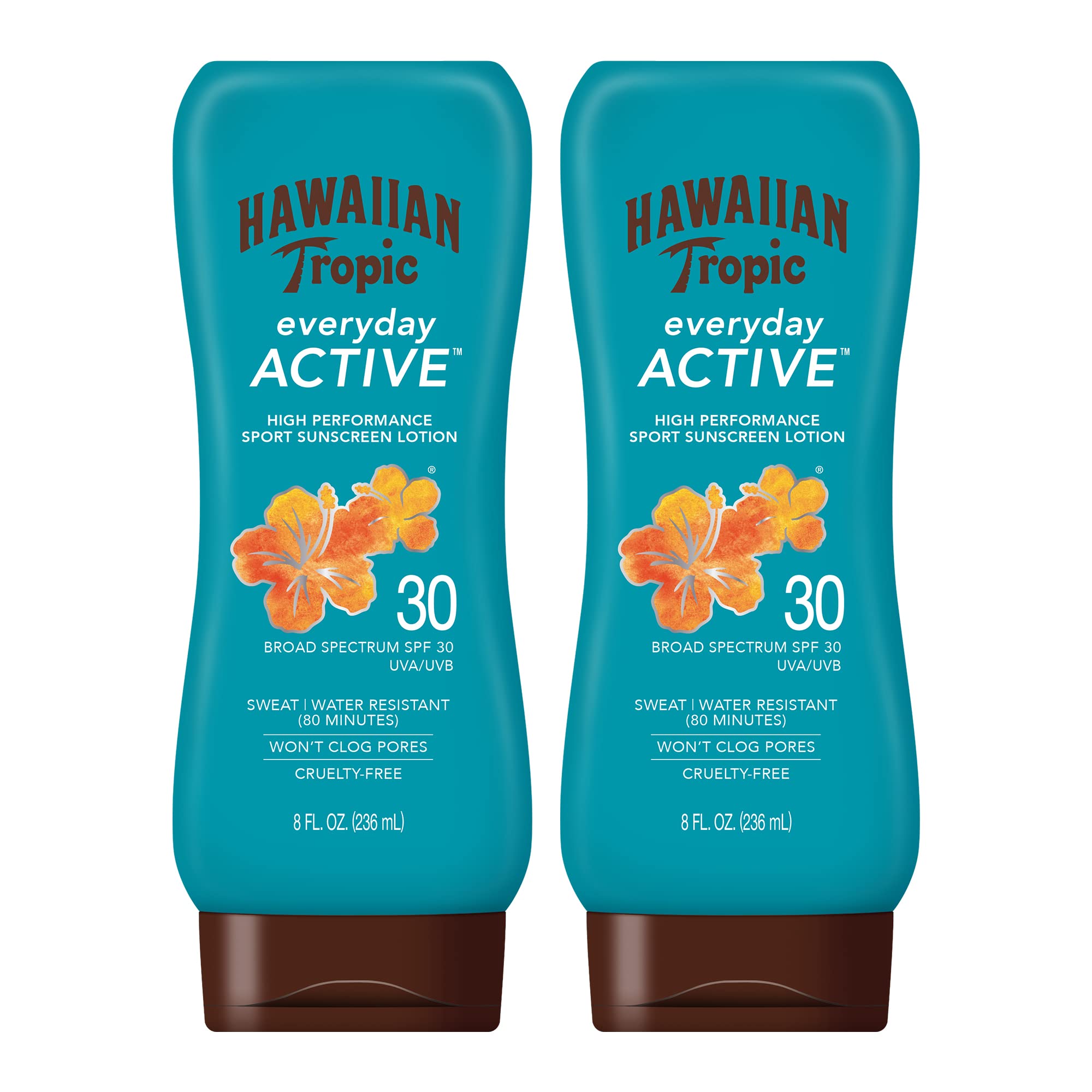 Foto 2 pulgar | Protector Solar Hawaiian Tropic Everyday Active Spf 30, 240 Ml, Paquete Doble - Venta Internacional.