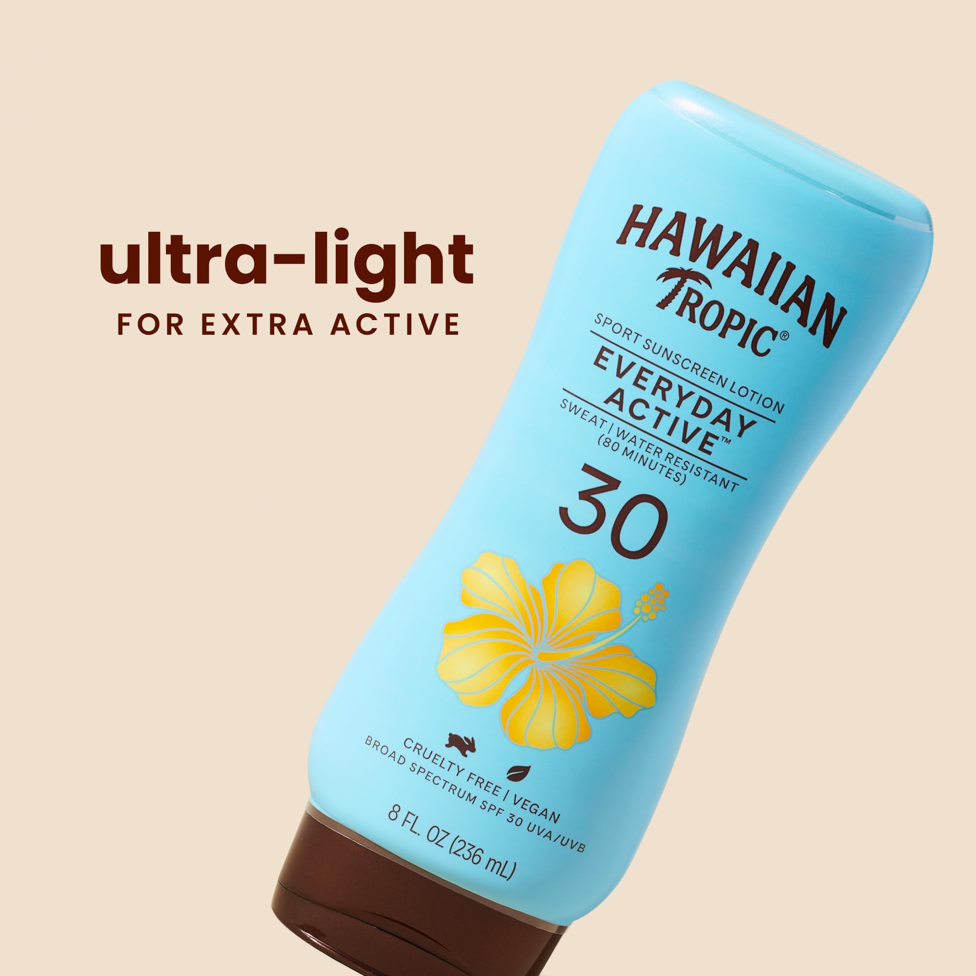 Foto 3 pulgar | Protector Solar Hawaiian Tropic Everyday Active Spf 30, 240 Ml, Paquete Doble - Venta Internacional.
