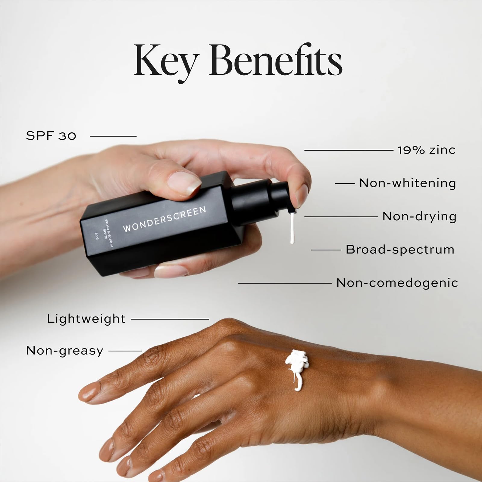 Foto 3 pulgar | Protector Solar Dime Beauty Wonderscreen Spf 30 50 Ml - Venta Internacional.