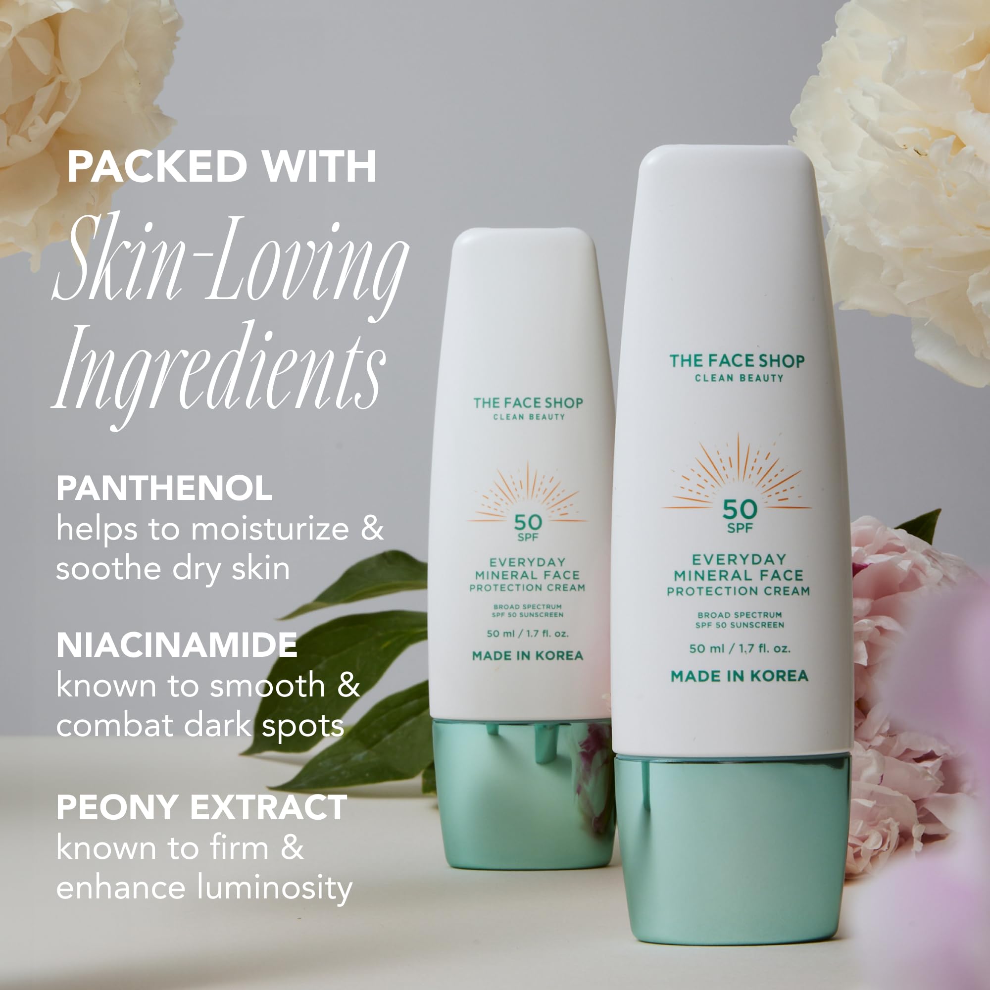 Foto 3 | Protector Solar The Face Shop Everyday Mineral Spf 50 50 Ml - Venta Internacional.
