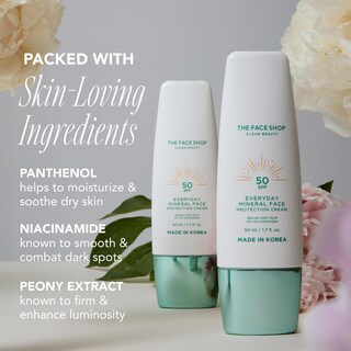 Foto 3 | Protector Solar The Face Shop Everyday Mineral Spf 50 50 Ml - Venta Internacional.