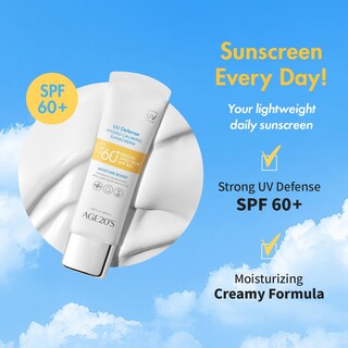 Foto 3 | Protector Solar Age20's Uv Defense Hydro Calming Spf 60+ 100 Mlx2 - Venta Internacional.