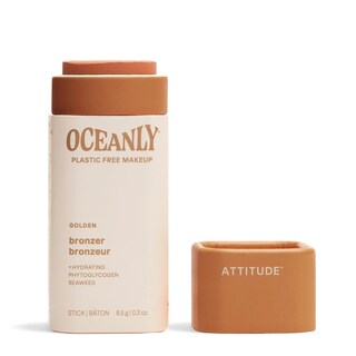 Foto 1 | Barra Bronceadora Attitude Oceanly Sin Plástico, 9 Ml, Color Dorado - Venta Internacional.
