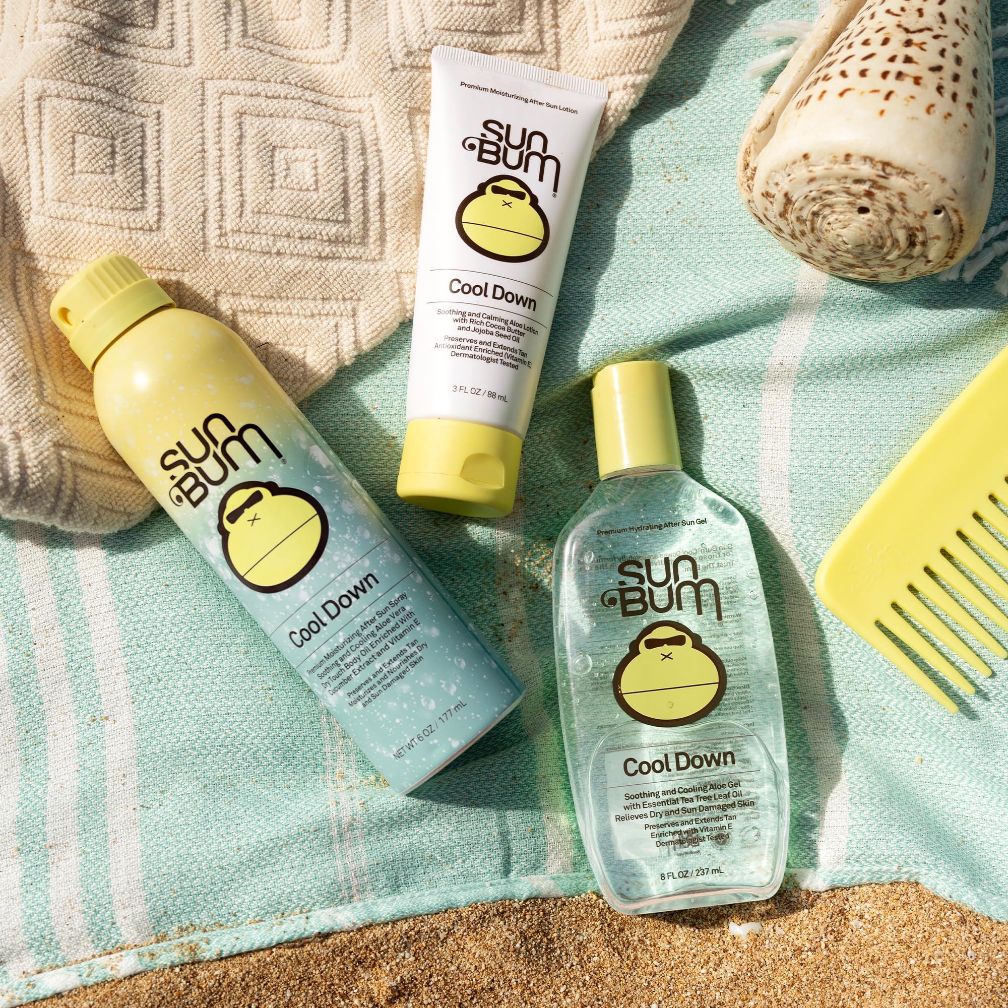 Foto 6 pulgar | Loción Para Después Del Sol Sun Bum Cool Down Con Aloe Vera, 90 Ml - Venta Internacional.