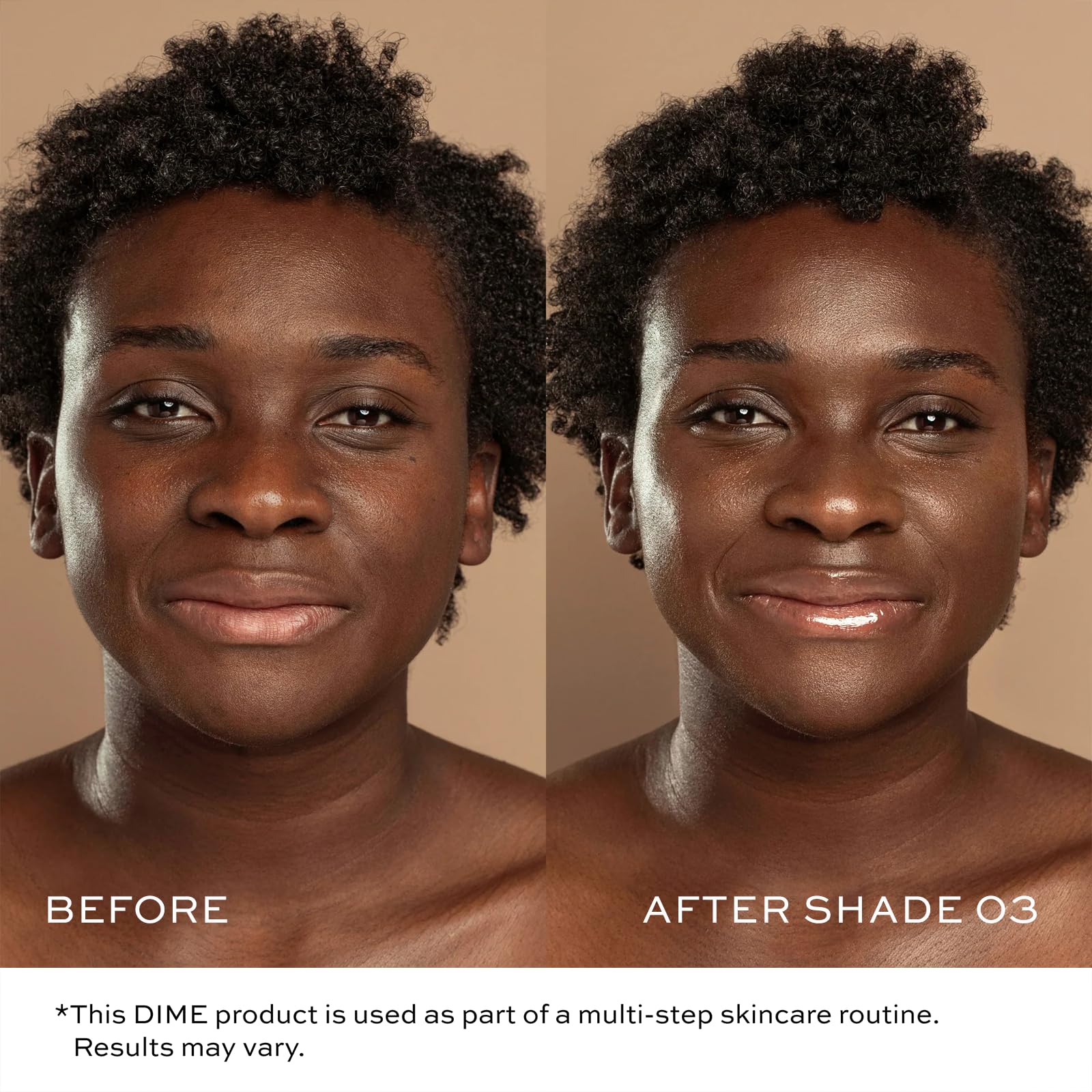 Foto 5 | Protector Solar Mineral Dime Beauty Tinted Glow Wonderscreen Spf 30 - Venta Internacional.