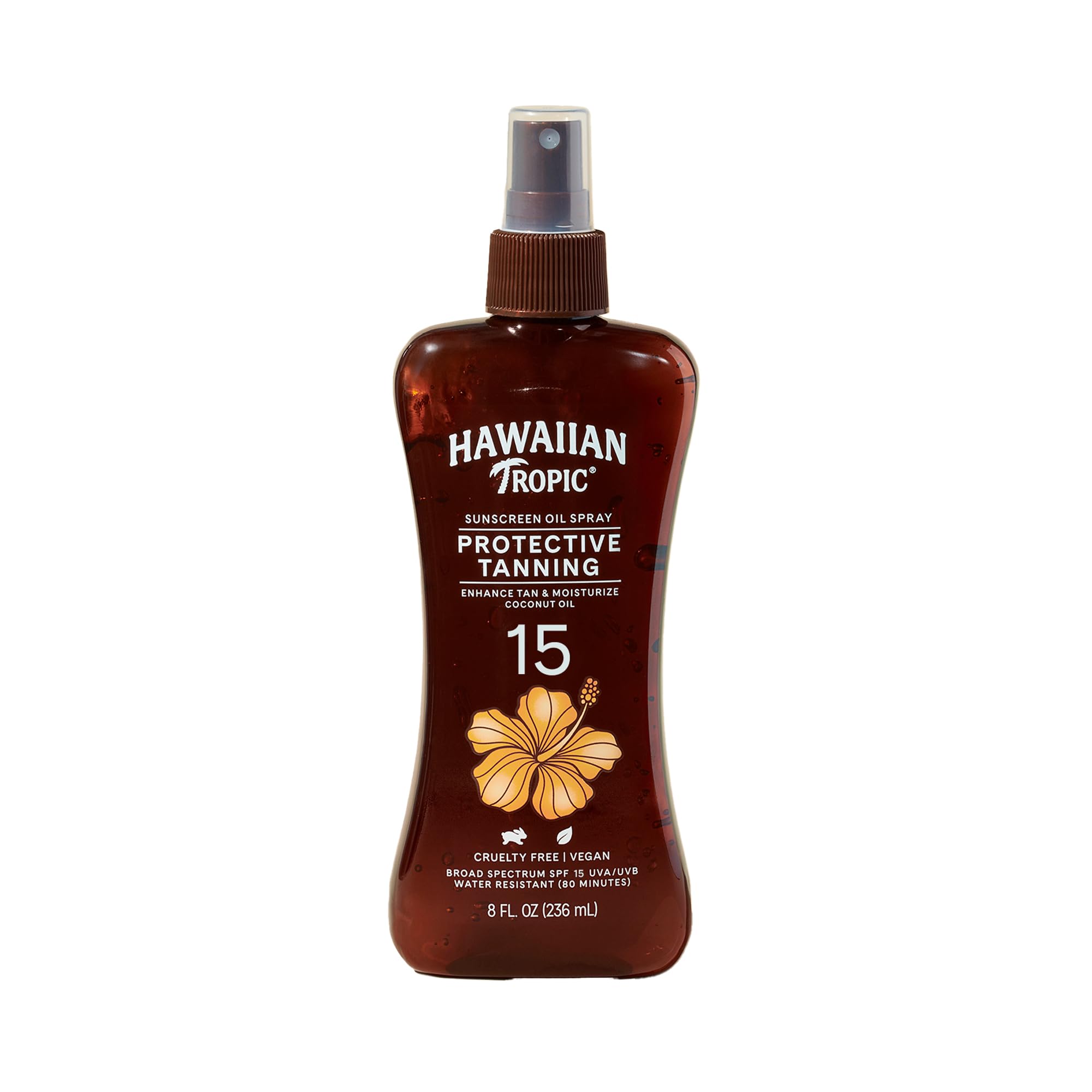 Foto 2 pulgar | Protector Solar En Aerosol Hawaiian Tropic Protective Spf 15 240 Ml - Venta Internacional.