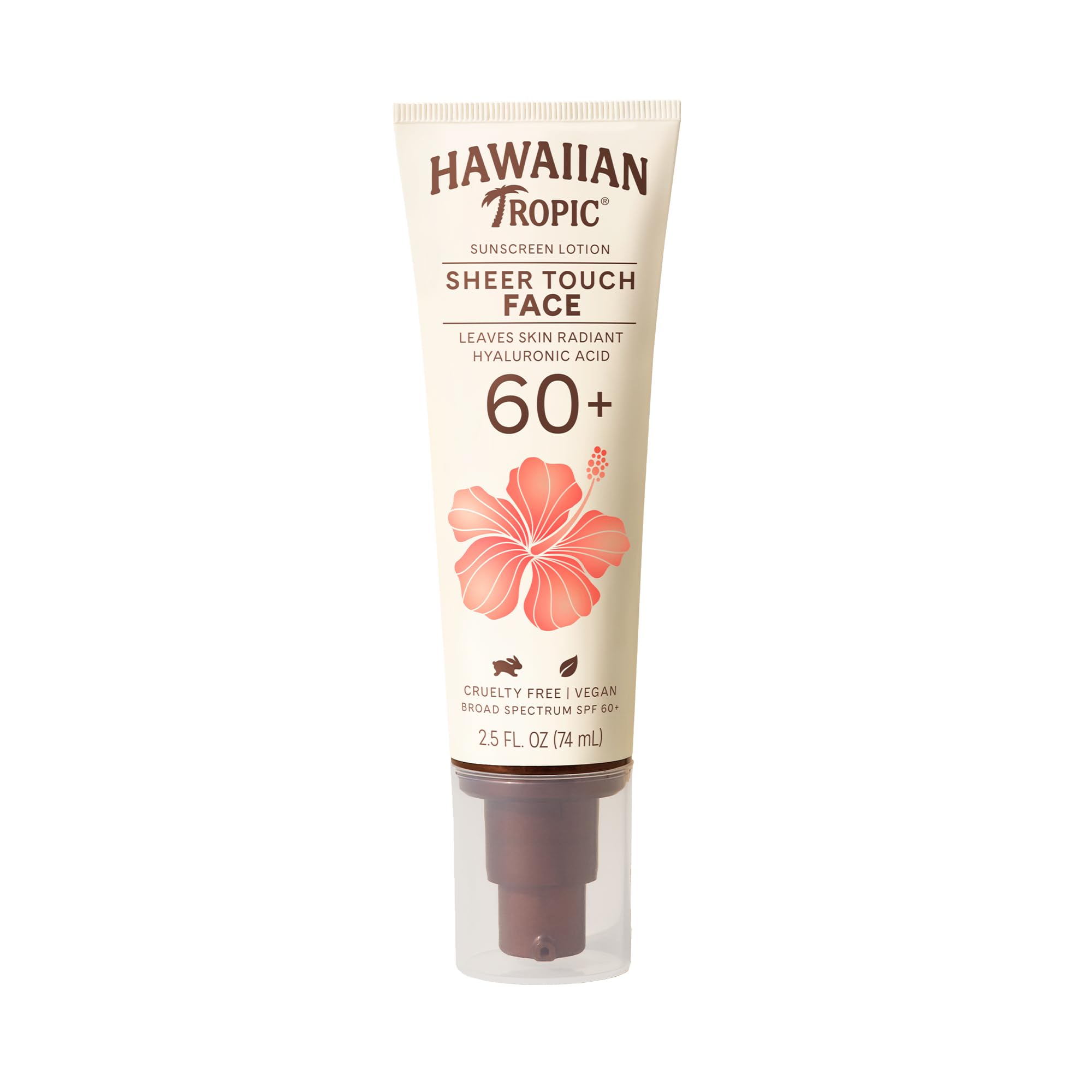 Foto 2 pulgar | Protector Solar Hawaiian Tropic Sheer Touch Face Spf 60 75 Ml - Venta Internacional.
