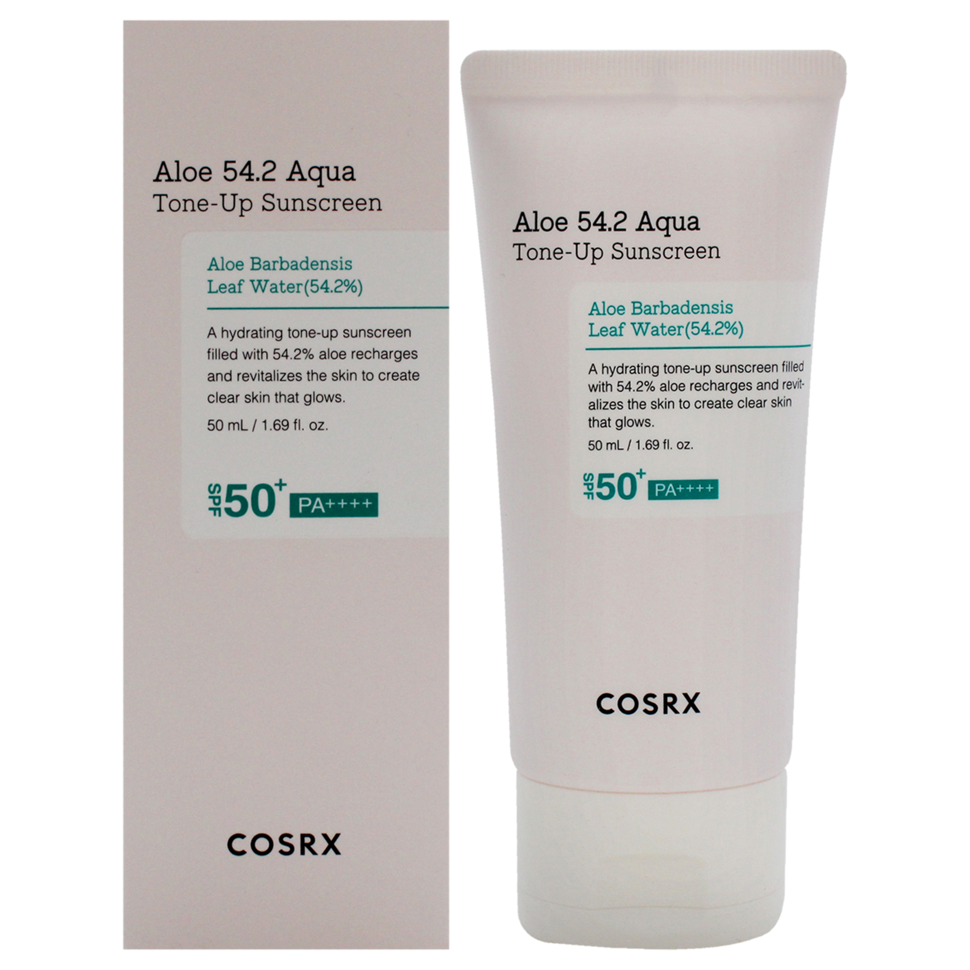 Foto 2 pulgar | Protector Solar Cosrx Aloe 54.2 Aqua Tone-up Spf 50+ 50 Ml - Venta Internacional.