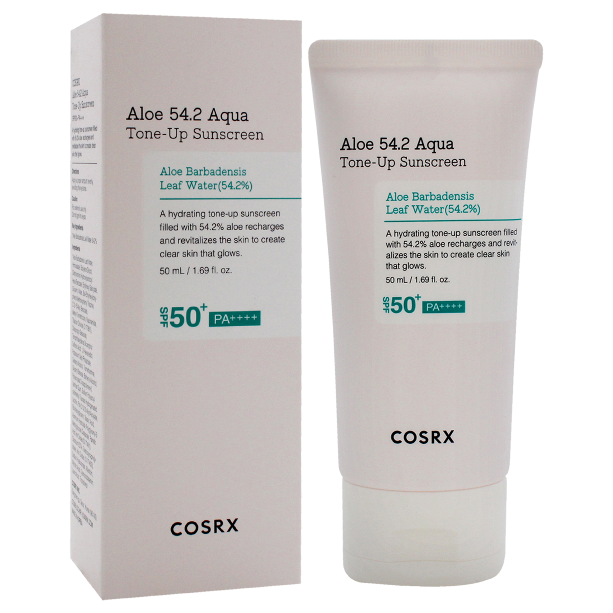 Foto 4 pulgar | Protector Solar Cosrx Aloe 54.2 Aqua Tone-up Spf 50+ 50 Ml - Venta Internacional.