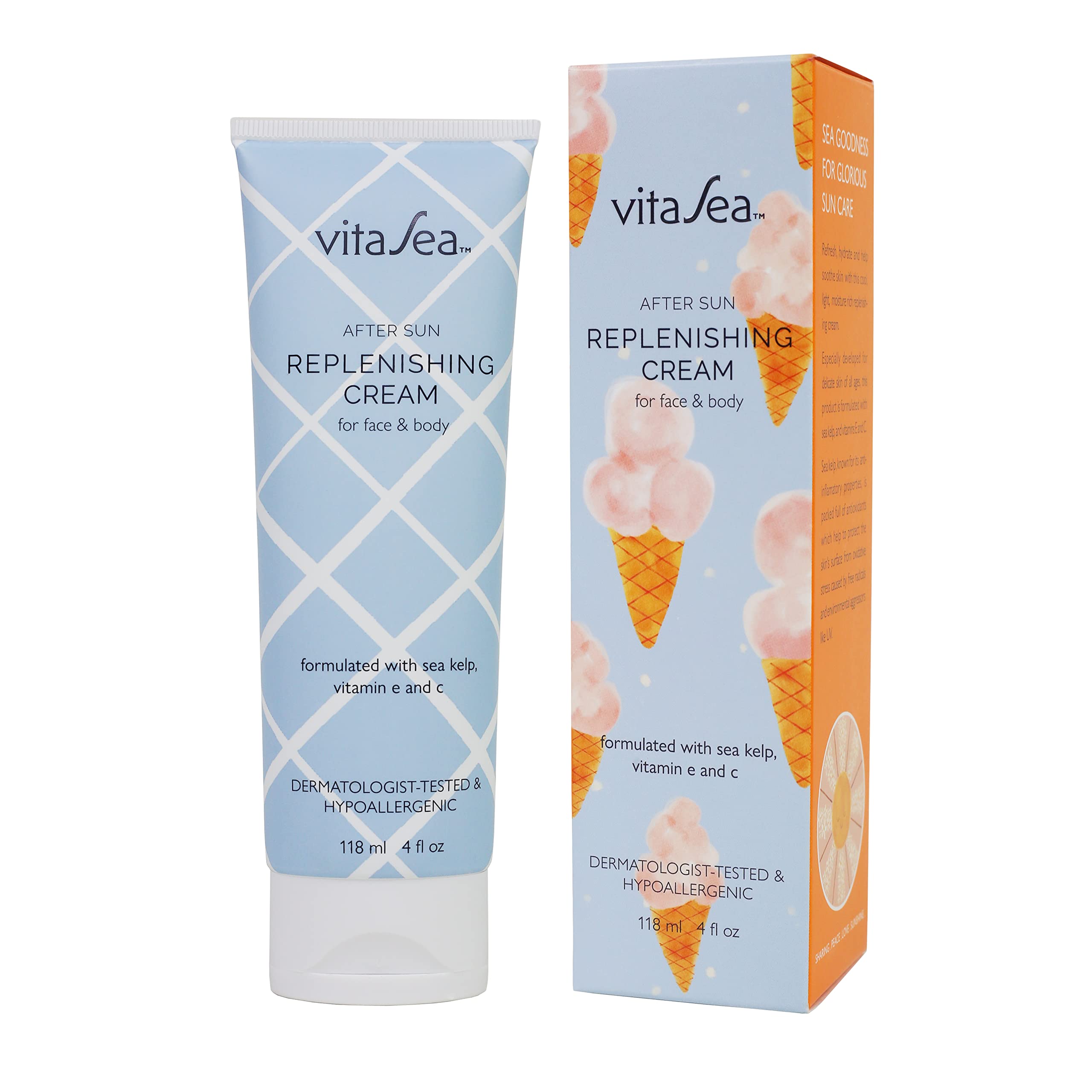 Foto 1 | Crema Reparadora Para Después Del Sol Vitasea Refresh 120 Ml - Venta Internacional.