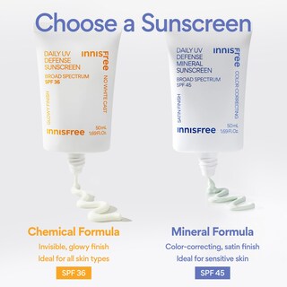 Foto 5 | Protector Solar Innisfree Daily Uv Defense Mineral Spf 45 - Venta Internacional.