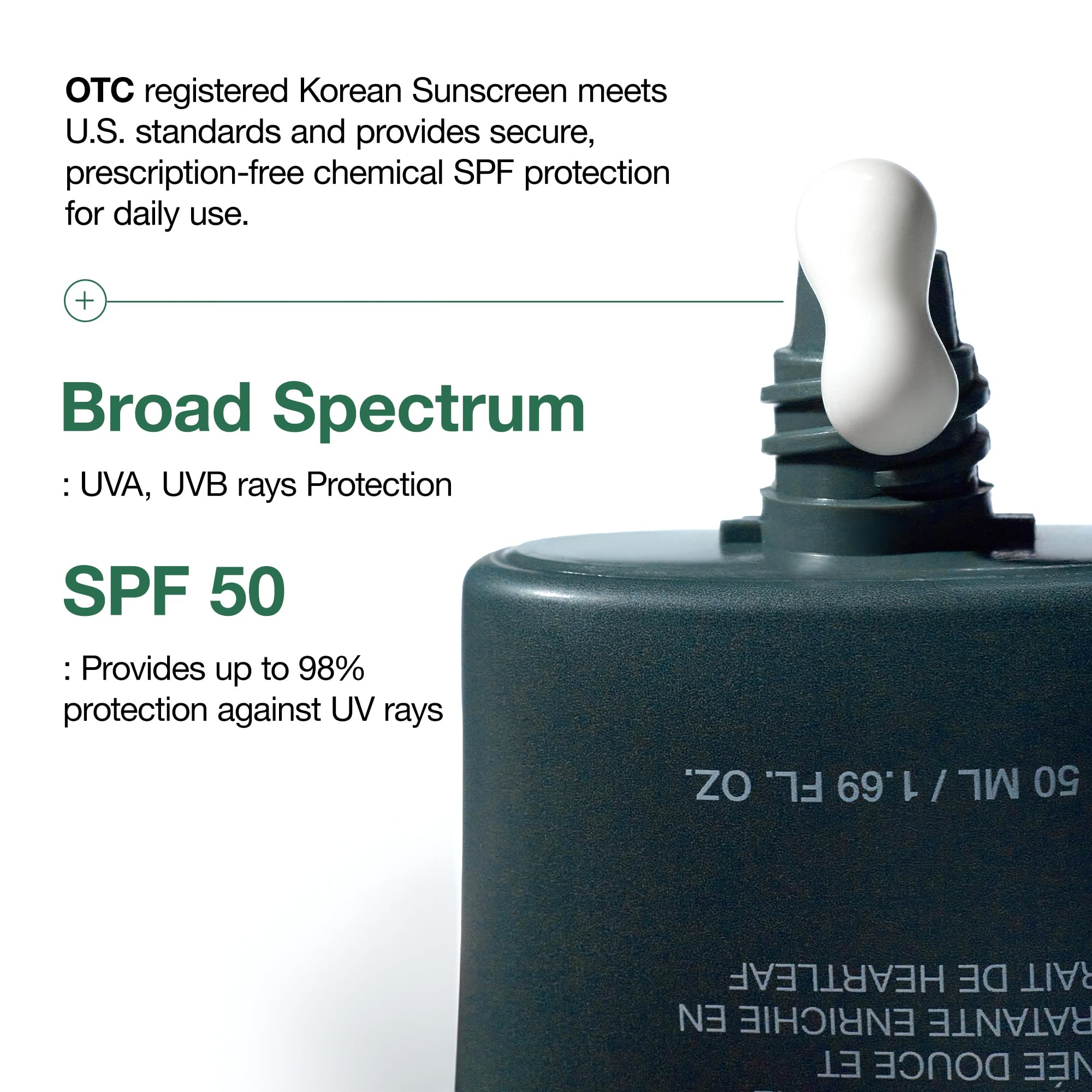 Foto 4 | Protector Solar Anua Heartleaf Silky Moisture Spf 50+ 50 Ml - Venta Internacional.