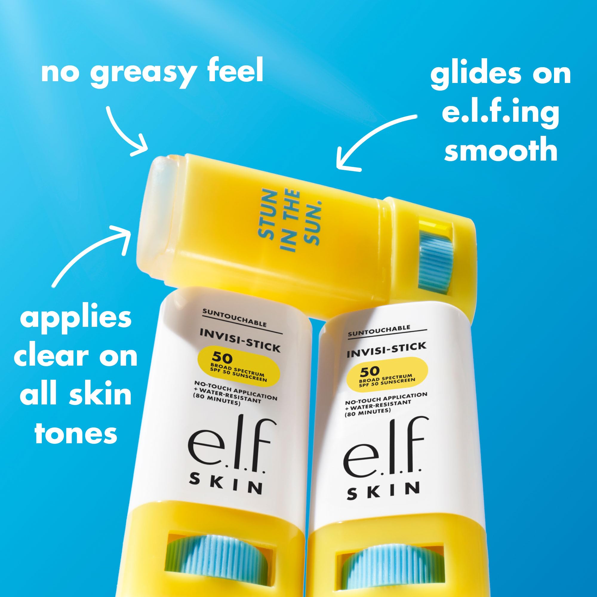Foto 5 pulgar | Protector Solar E.l.f. Skin Suntouchable Invisi-stick Spf 50 - Venta Internacional.