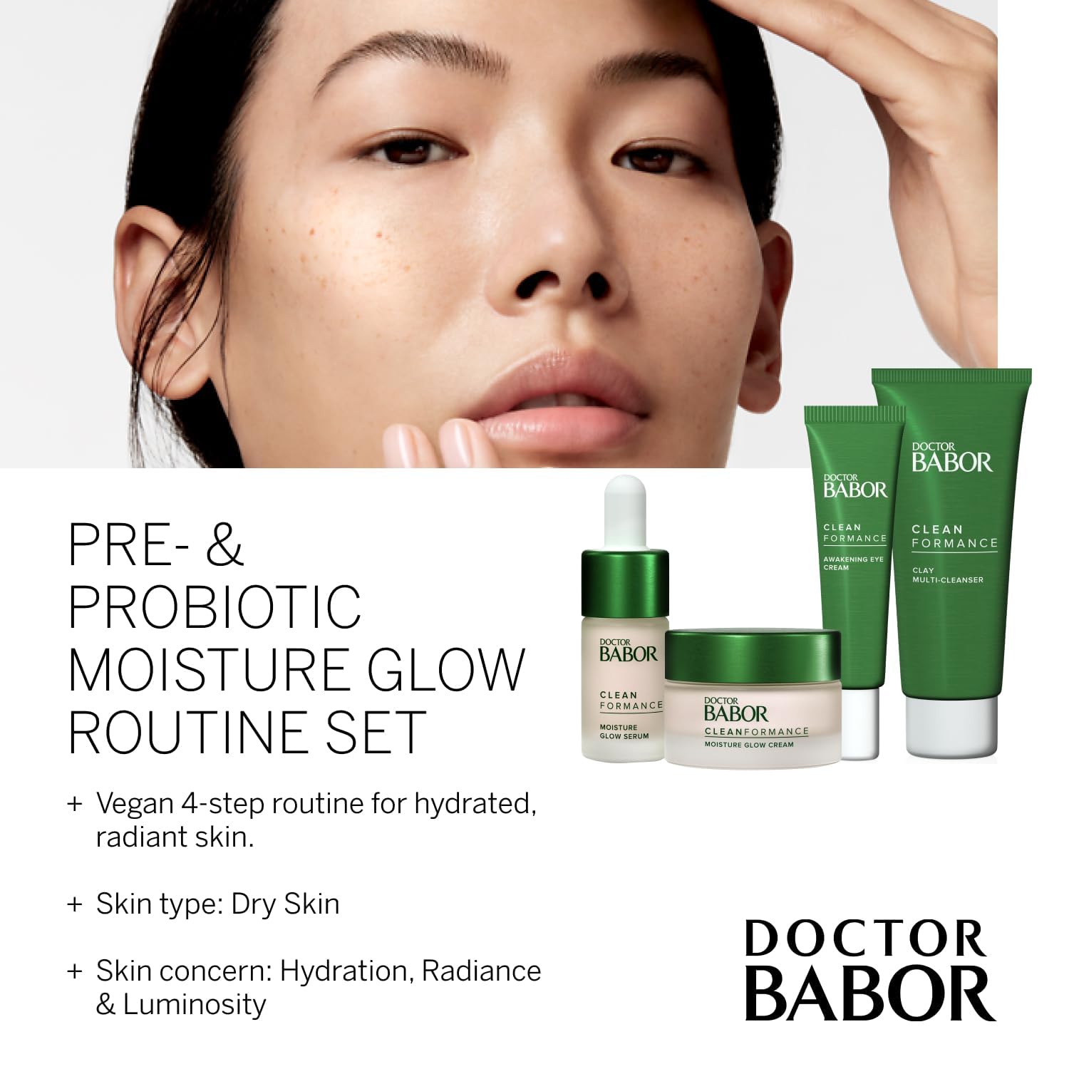 Foto 2 | Set De Cuidado De La Piel Babor Cleanformance Pre & Probiotic Moisture - Venta Internacional.