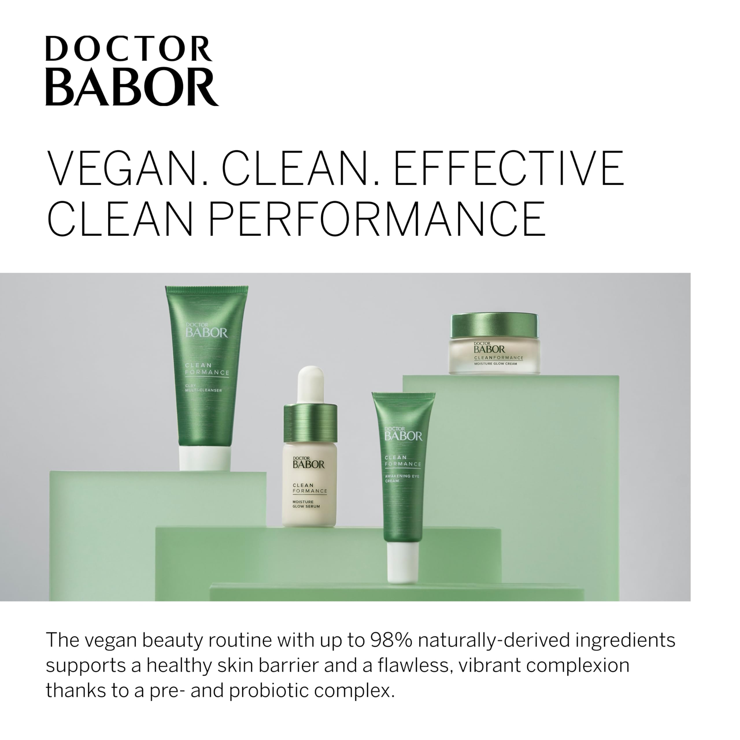 Foto 4 | Set De Cuidado De La Piel Babor Cleanformance Pre & Probiotic Moisture - Venta Internacional.