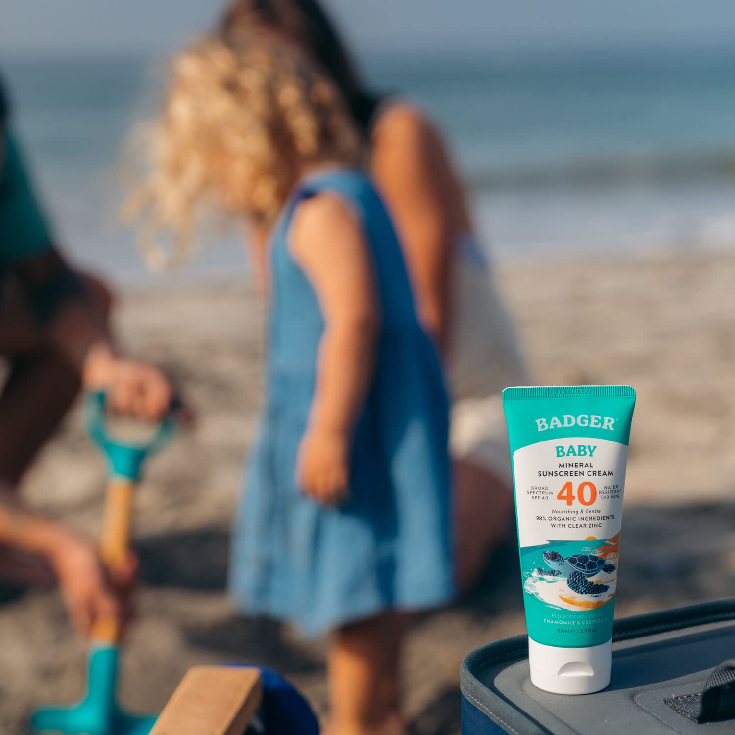 Foto 4 | Protector Solar Badger Spf 40 Baby Mineral, 85 Ml, Resistente Al Agua - Venta Internacional.