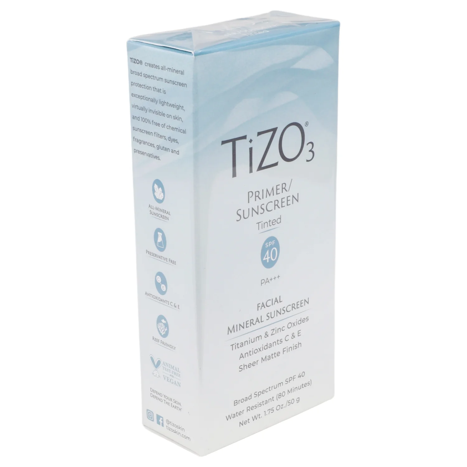 Foto 5 pulgar | Tizo 3 Primer Sunscreen 50g Tinted Spf 40 P