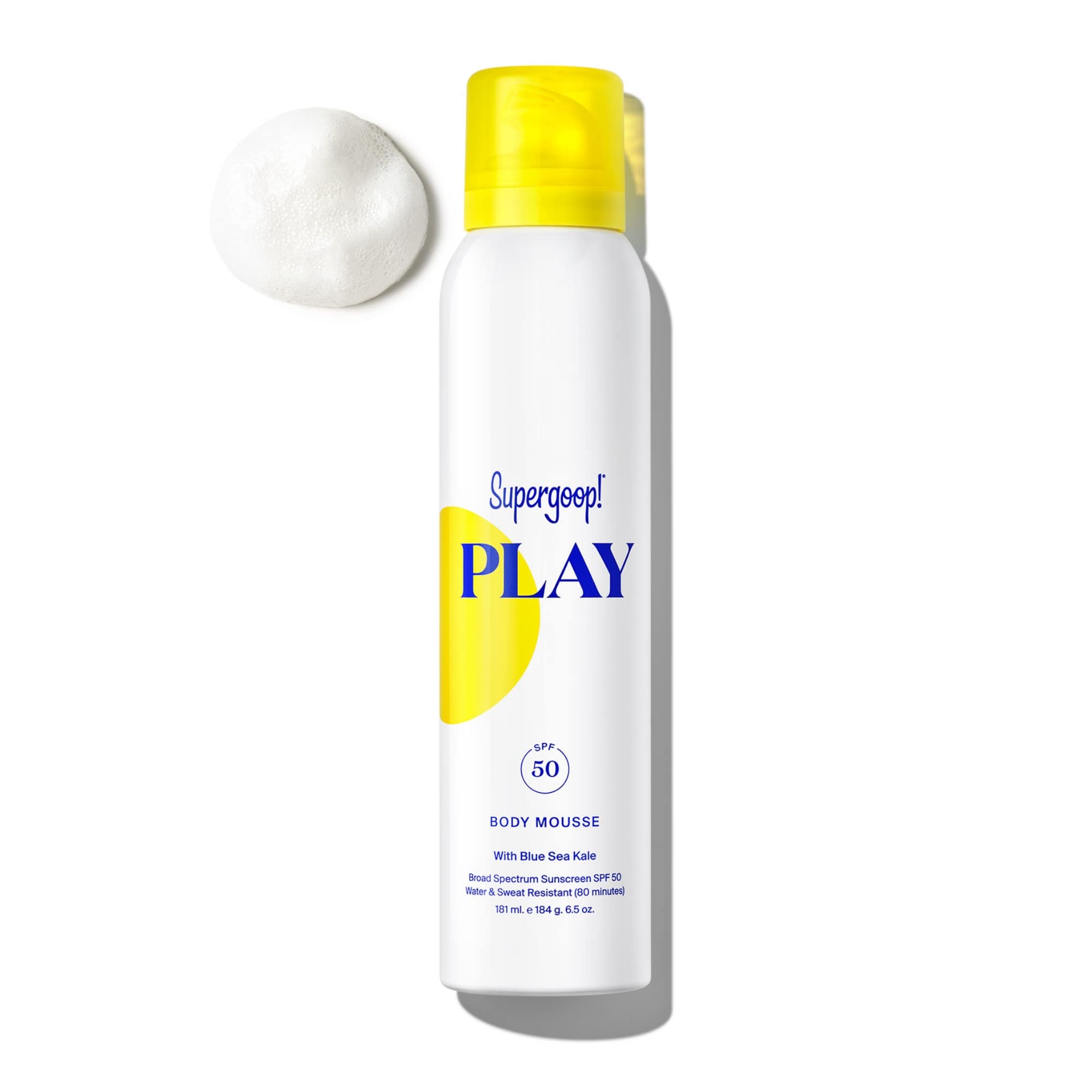 Foto 2 pulgar | Protector Solar Supergoop! Mousse Corporal Play Spf 50, 192 Ml, Sensible - Venta Internacional.