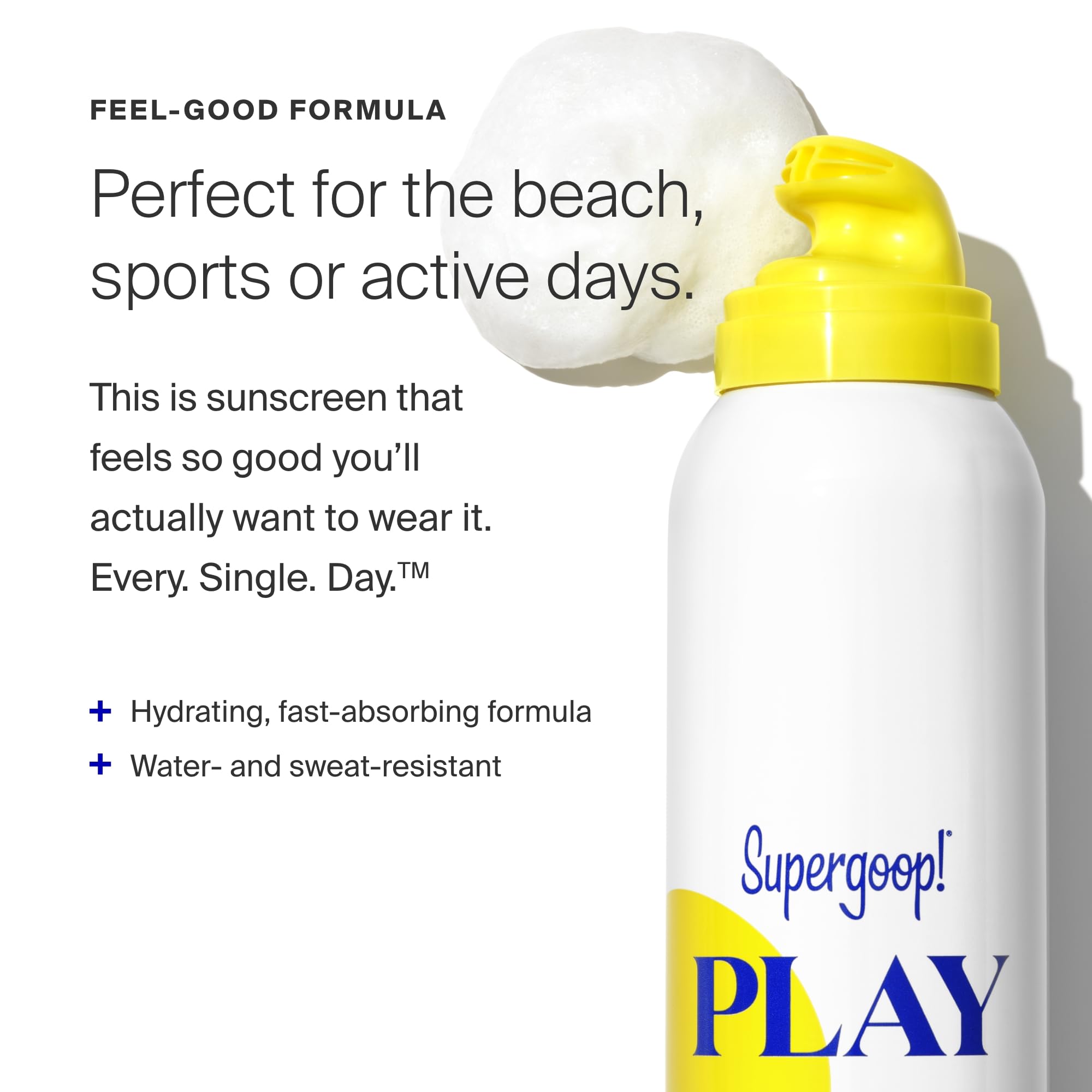 Foto 4 pulgar | Protector Solar Supergoop! Mousse Corporal Play Spf 50, 192 Ml, Sensible - Venta Internacional.