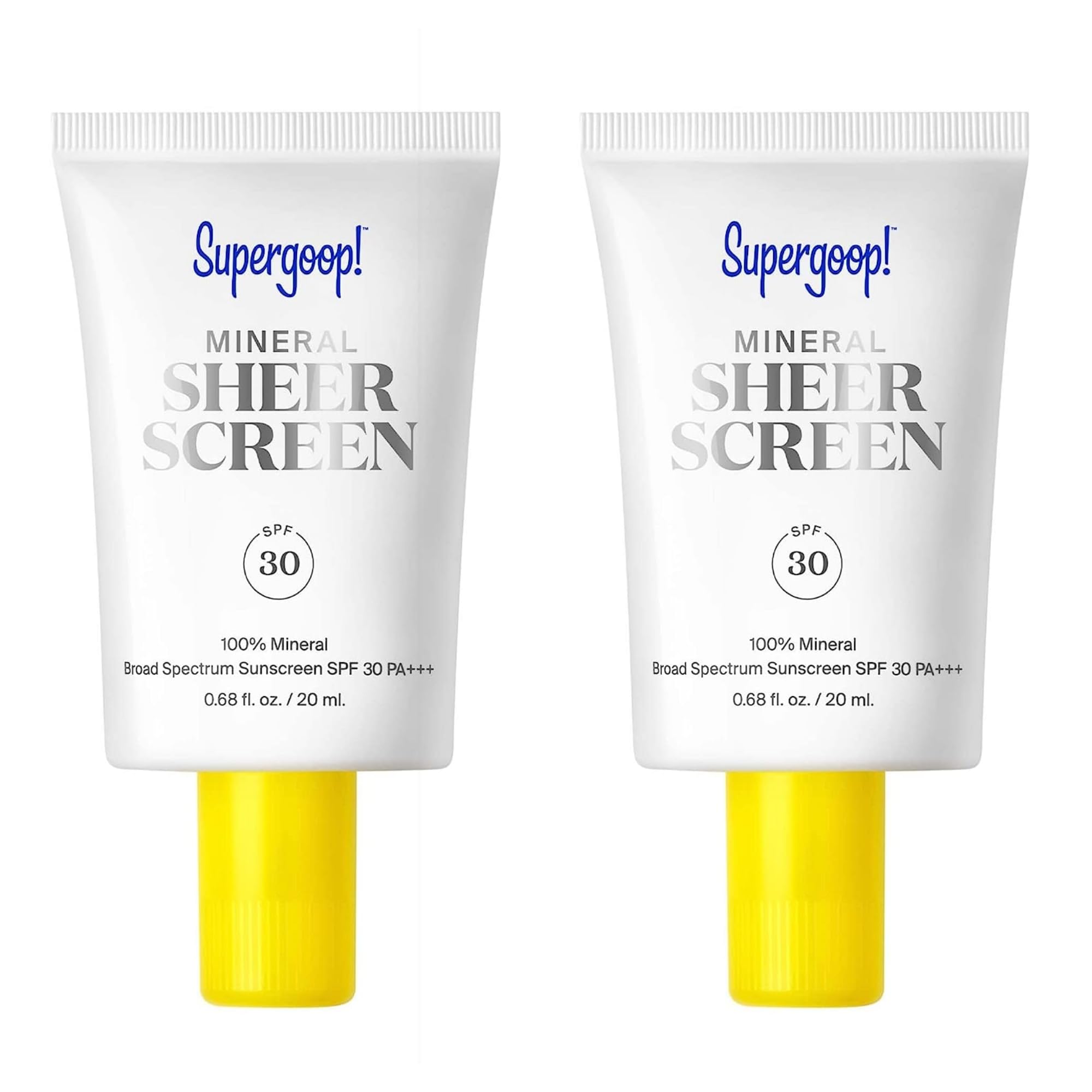 Foto 2 pulgar | Protector Solar Supergoop! Protector Mineral Sheerscreen Spf 30, 20 Ml (paquete De 2) - Venta Internacional.