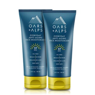 Foto 1 | Protector Solar E Hidratante Facial Oars + Alps Spf 37, 60 Ml, Paquete De 2 - Venta Internacional.