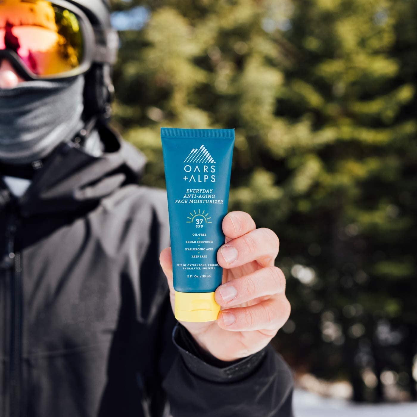 Foto 3 pulgar | Protector Solar E Hidratante Facial Oars + Alps Spf 37, 60 Ml, Paquete De 2 - Venta Internacional.