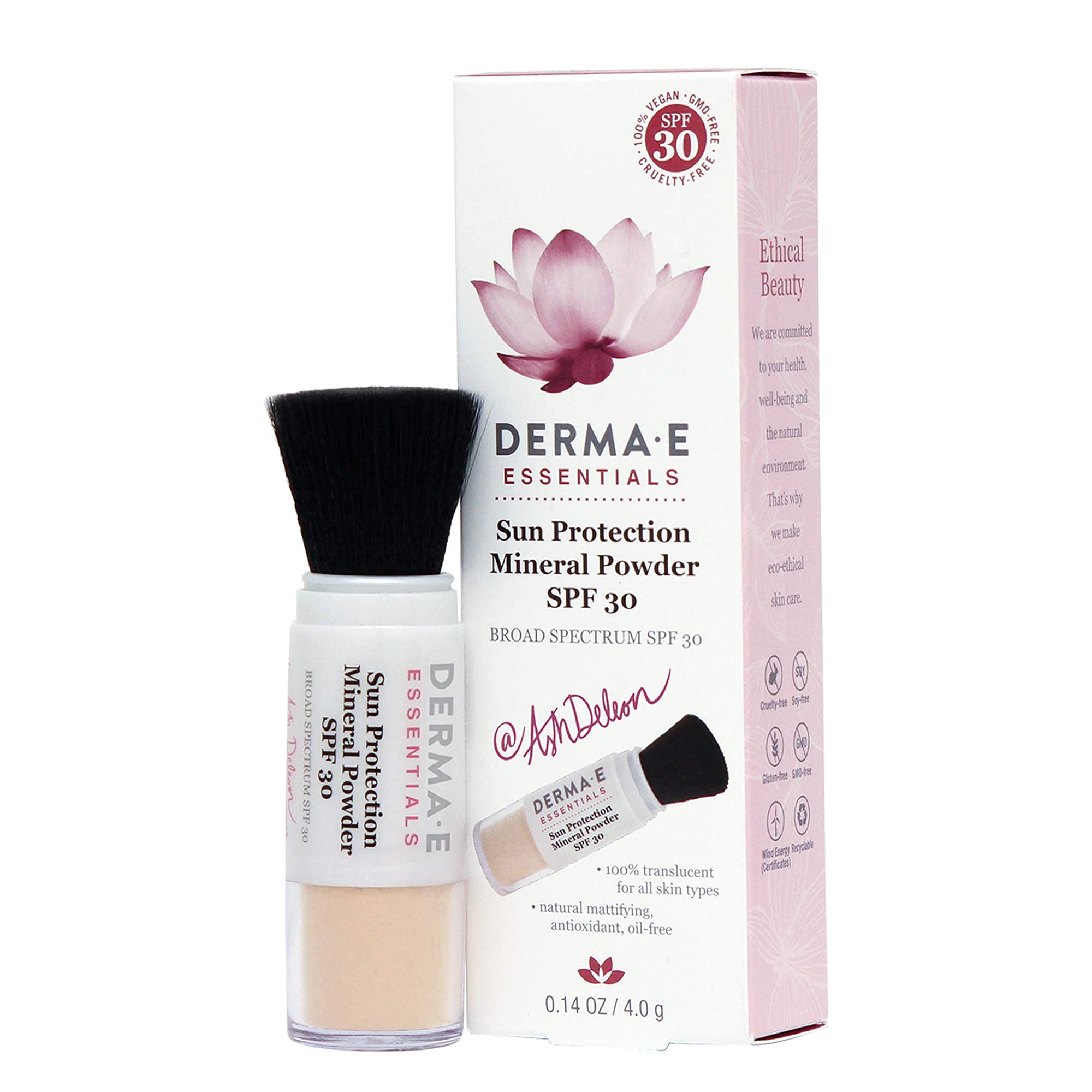 Foto 2 pulgar | Protección Solar En Polvo Mineral Derma-e Spf 30 5g - Venta Internacional.