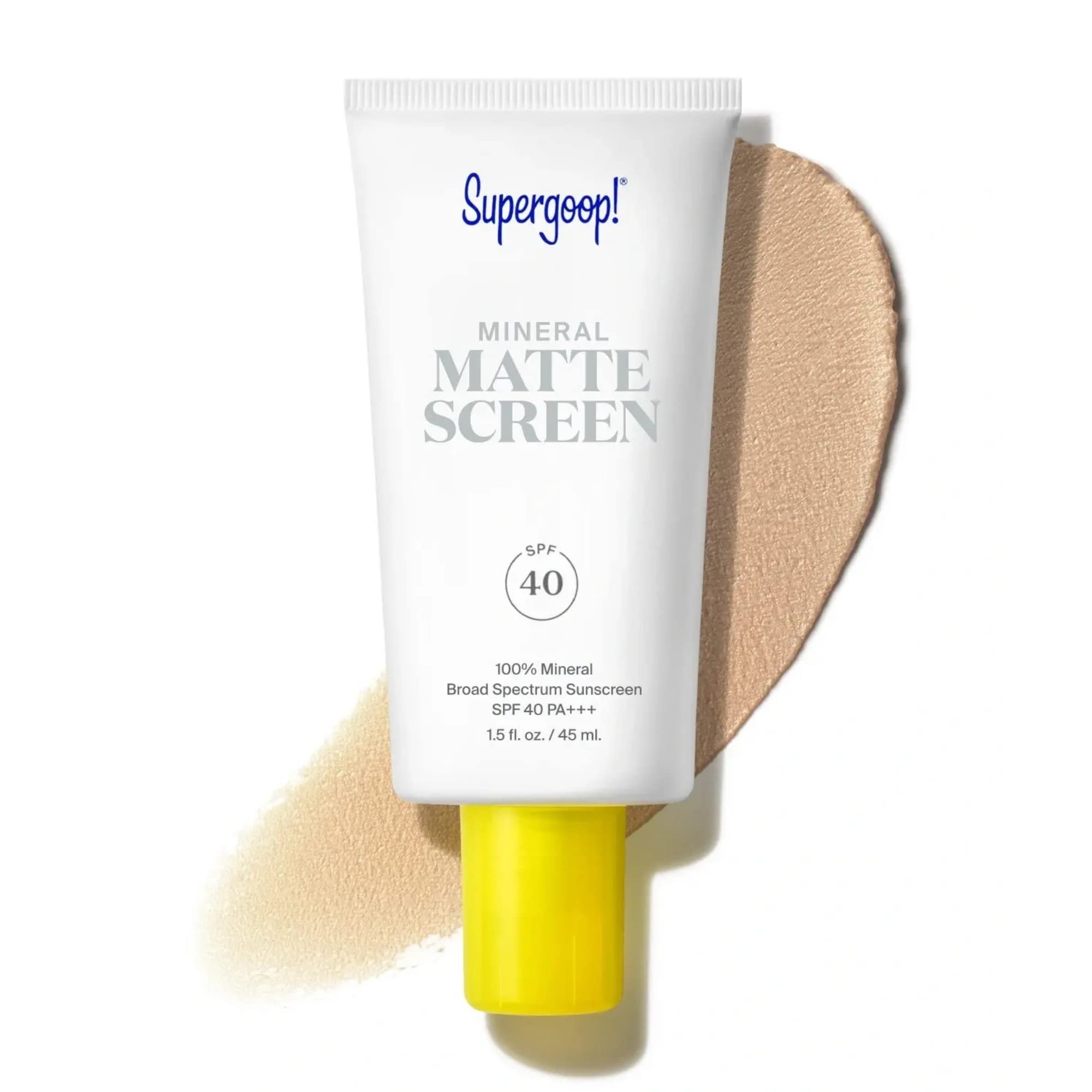 Foto 1 | Protector Solar Supergoop! Pantalla Mineral Mattescreen Spf 40, 45 Ml - Venta Internacional.