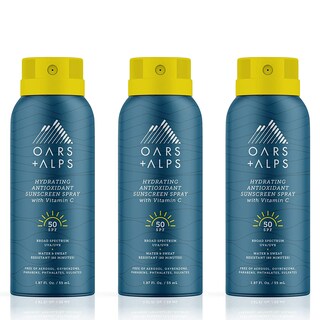 Foto 1 | Spray De Protección Solar Oars + Alps, Hidratante, Spf 50, 55 Ml, Paquete De 3 - Venta Internacional.
