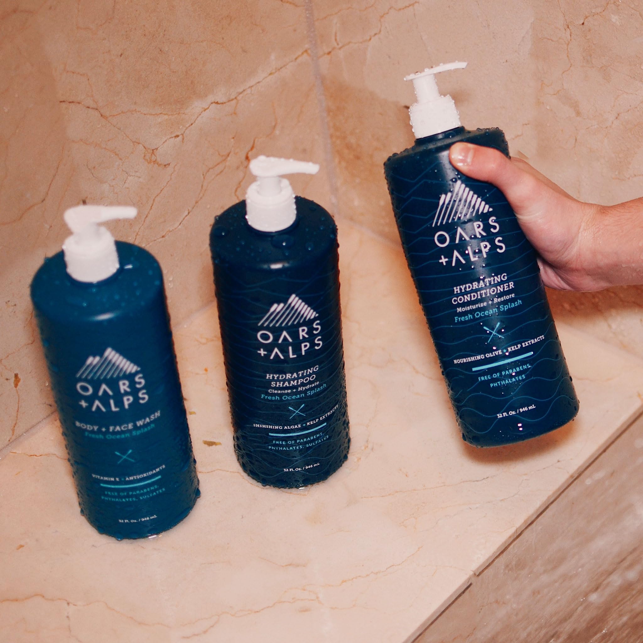 Foto 7 pulgar | Gel De Baño Corporal Y Facial Oars + Alps Hidratante 946 Ml Para Hombres - Venta Internacional.
