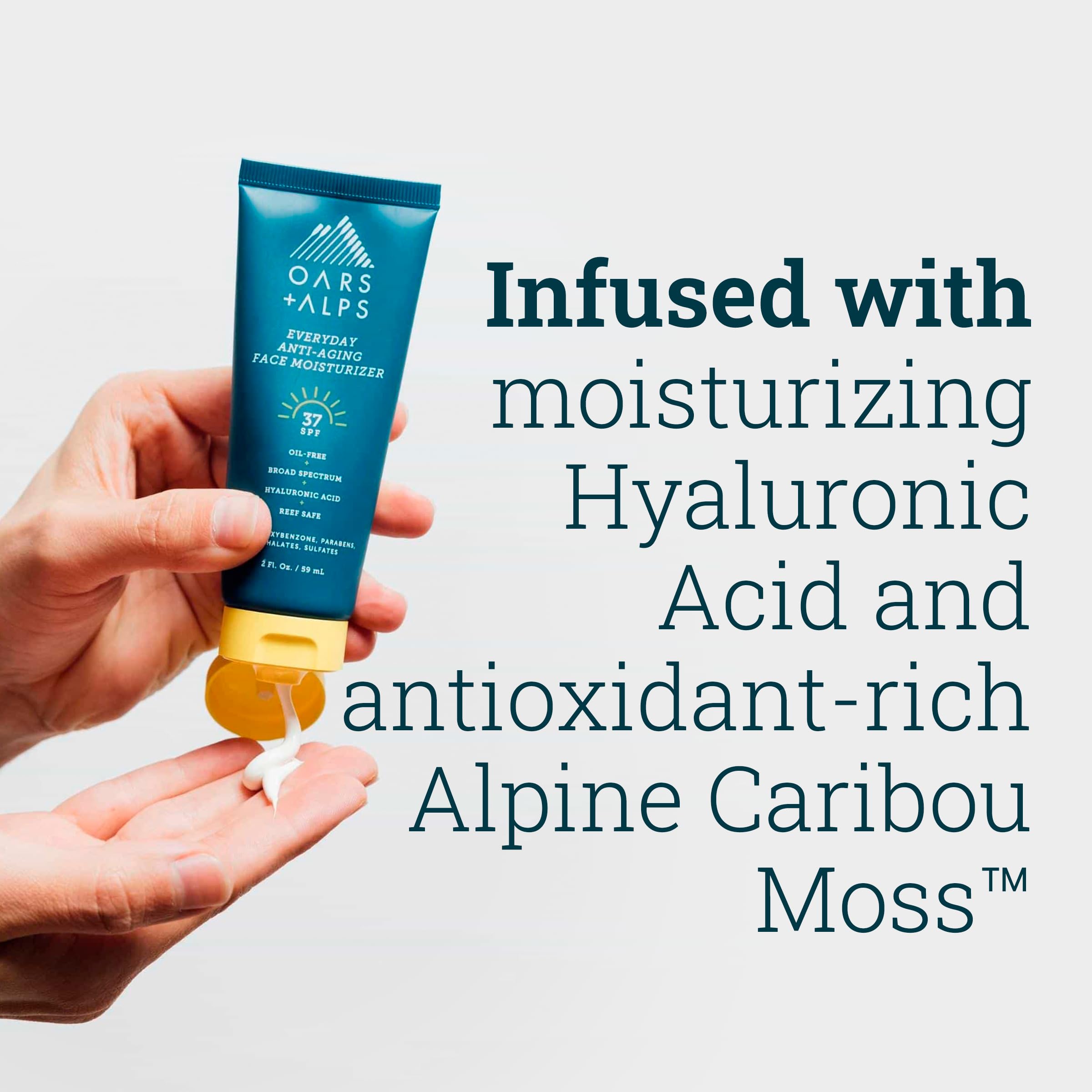 Foto 5 pulgar | Protector Solar E Hidratante Facial Oars + Alps Spf 37 60 Ml - Venta Internacional.