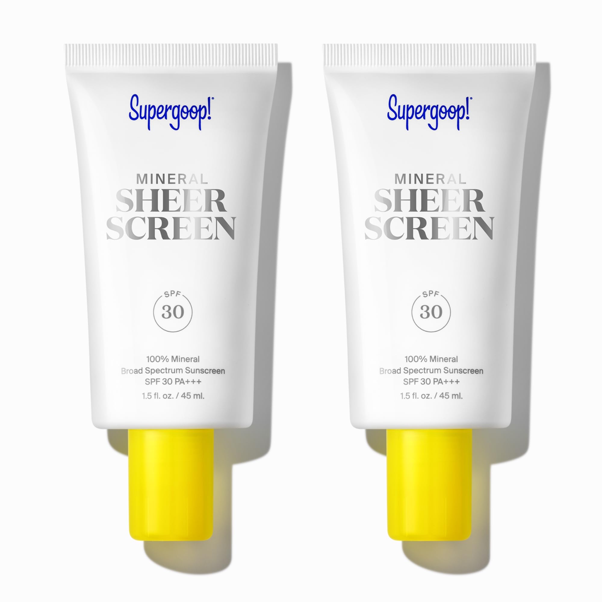 Foto 2 pulgar | Protector Solar Supergoop! Mineral Sheerscreen Spf 30, 44 Ml, Paquete De 2 - Venta Internacional.