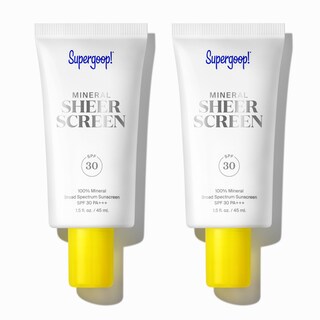 Foto 1 | Protector Solar Supergoop! Mineral Sheerscreen Spf 30, 44 Ml, Paquete De 2 - Venta Internacional.