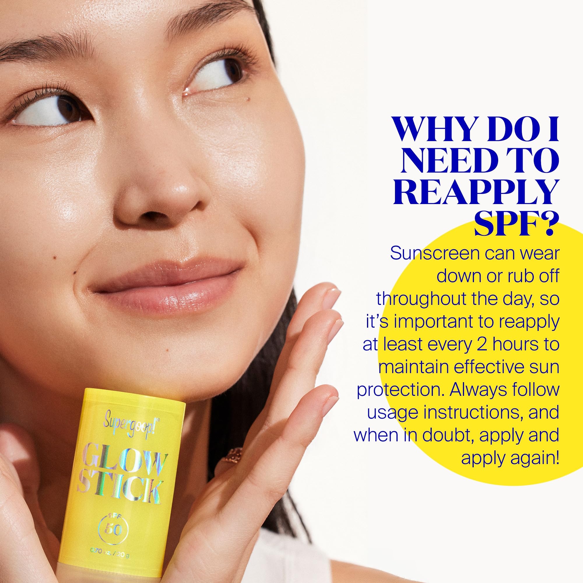 Foto 7 | Protector Solar En Barra Supergoop! Glow Stick Spf 50, 20 Ml - Venta Internacional.