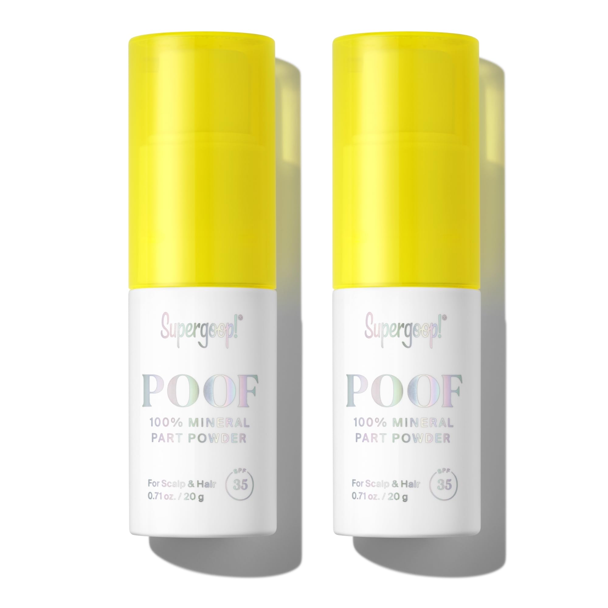 Protector Solar Para Cuero Cabelludo Supergoop! Parte En Polvo 100% Mineral Poof - Venta Internacional.