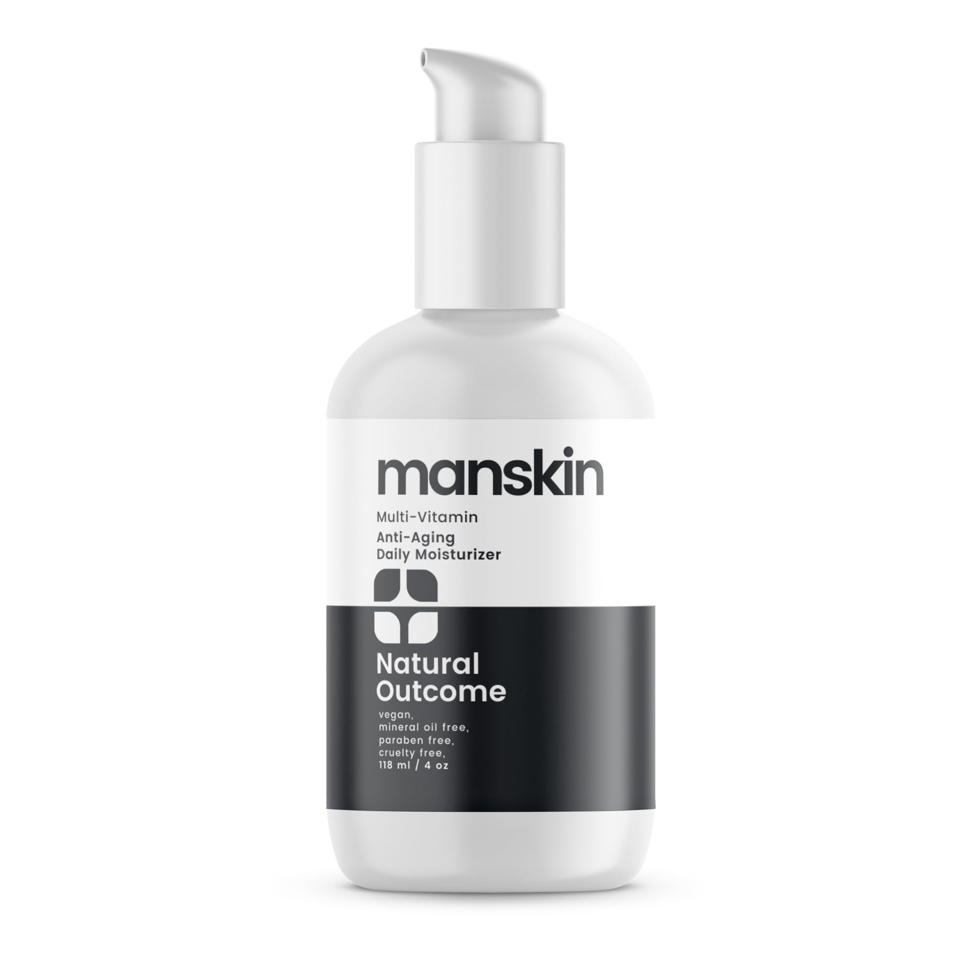 Crema Hidratante Natural Outcome Man Skin 120 Ml Antienvejecimiento - Venta Internacional.