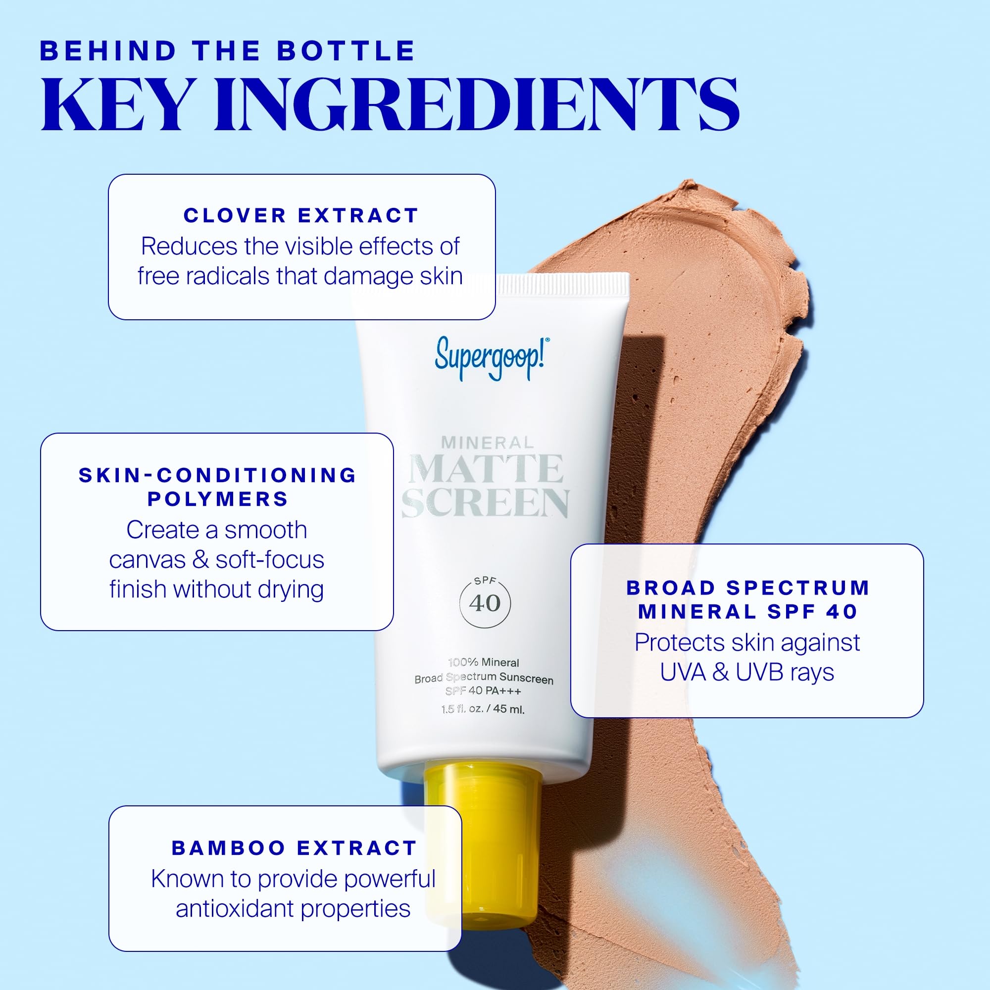 Foto 6 pulgar | Protector Solar Supergoop! Protector Mineral Mattescreen Spf 40, 20 Ml - Venta Internacional.