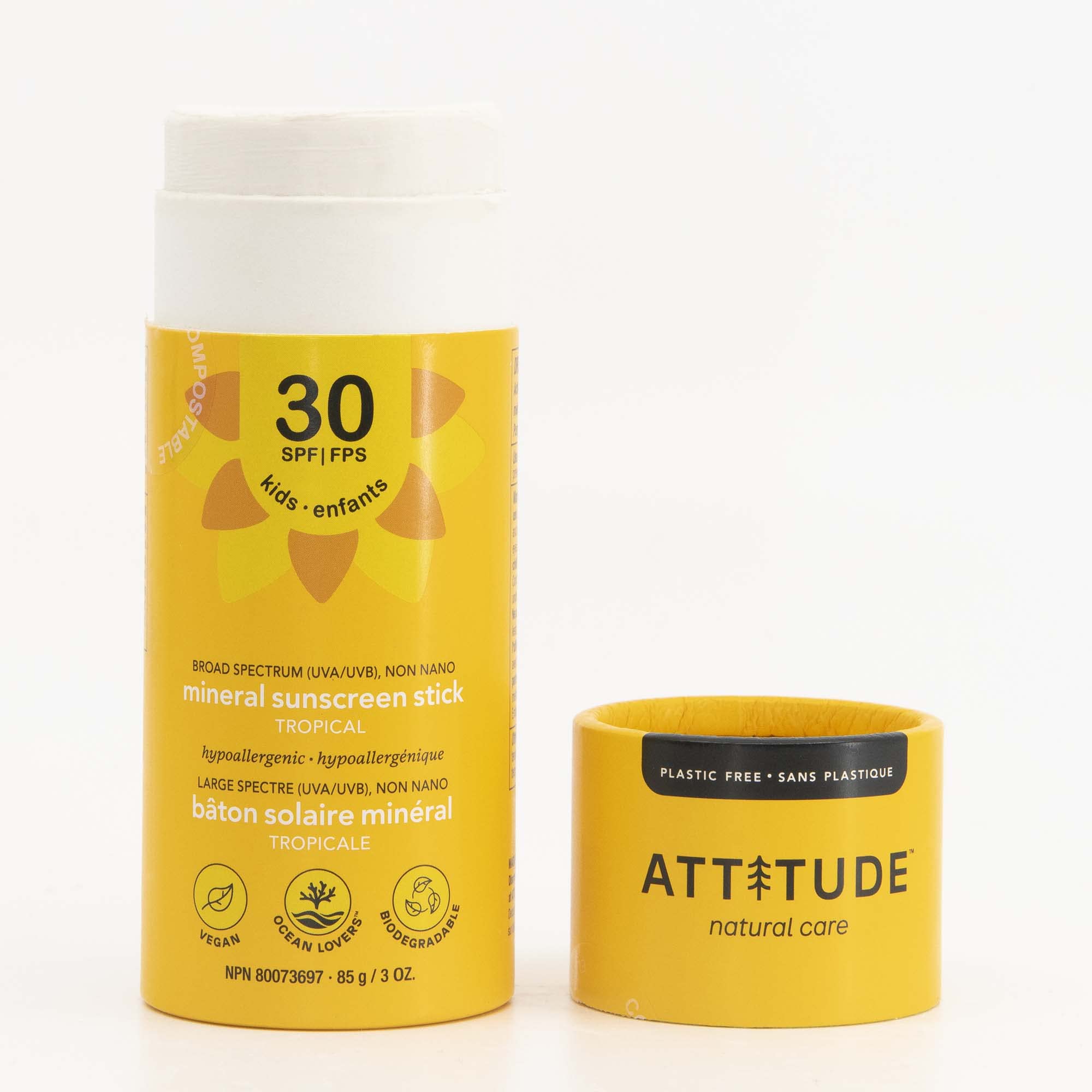 Foto 2 | Protector Solar En Barra Attitude De Amplio Espectro Uva/uvb Spf 30 - Venta Internacional.